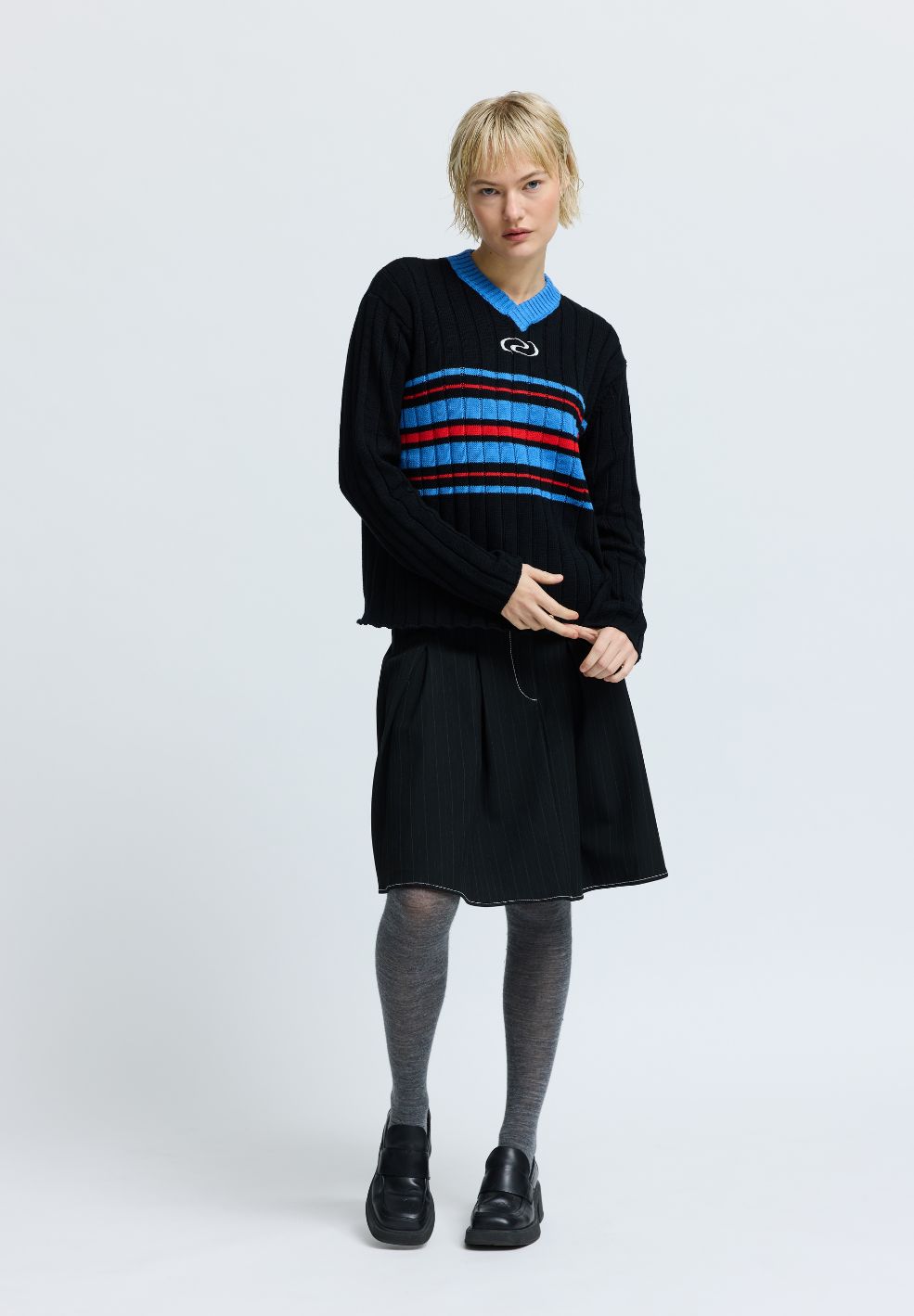 CollinRS Knit Multi Black