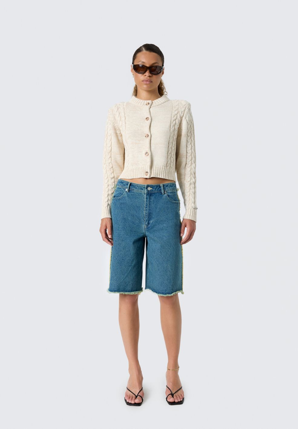 Marion RS Washed Denim Shorts