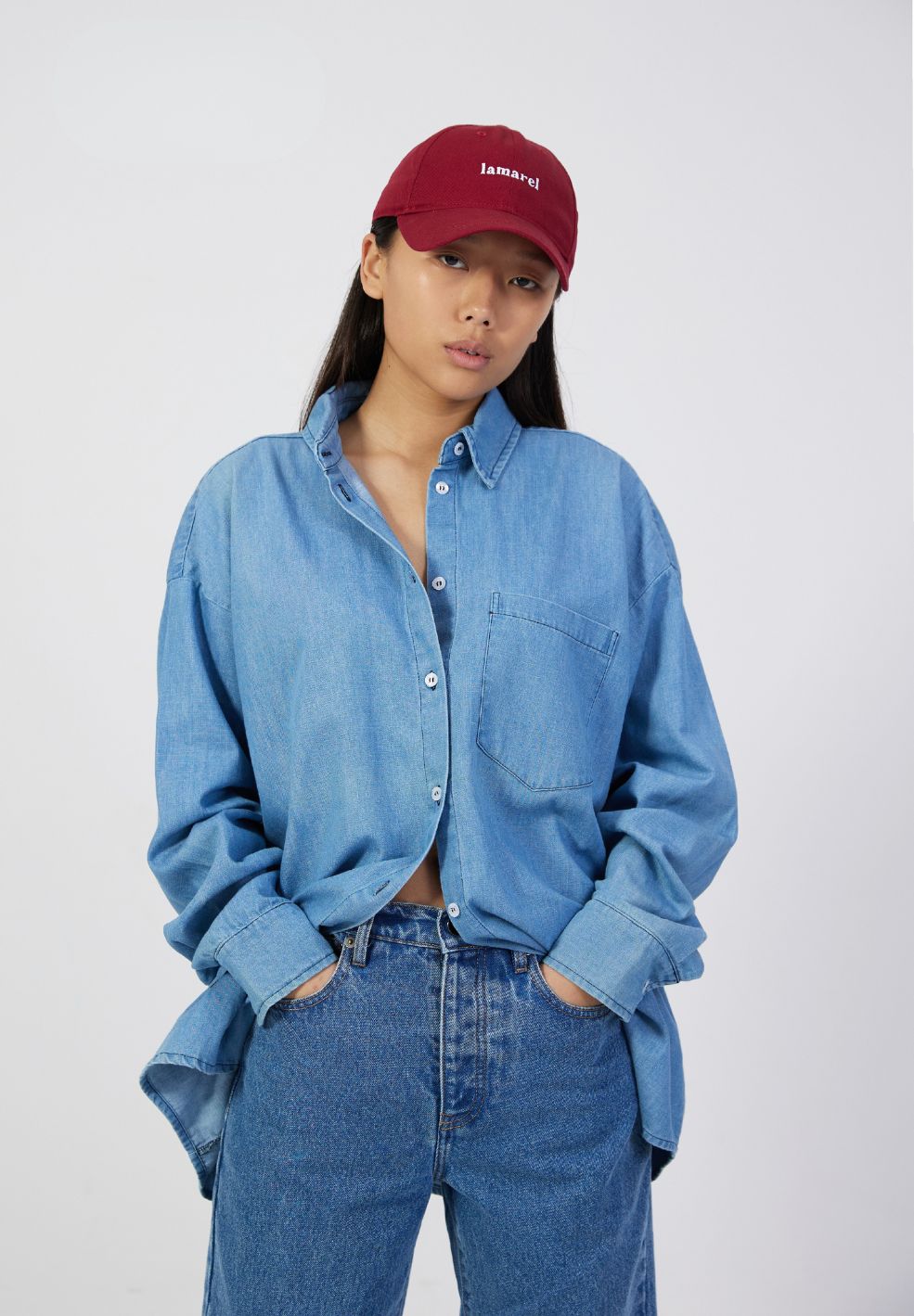 Denim Shirt One Size