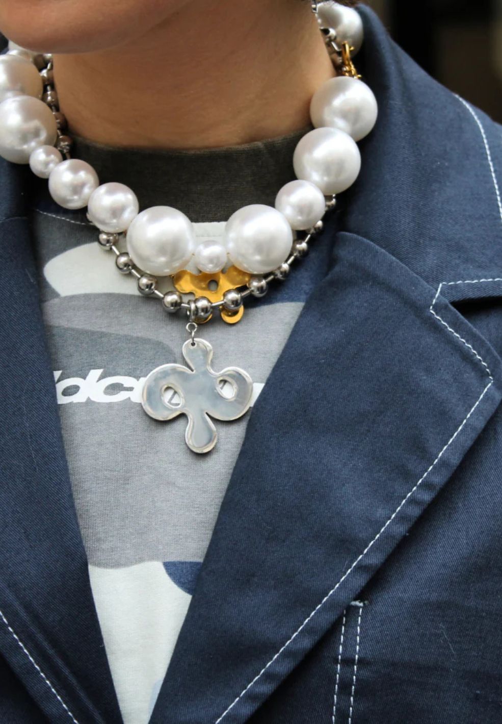 Big Pearl Necklace