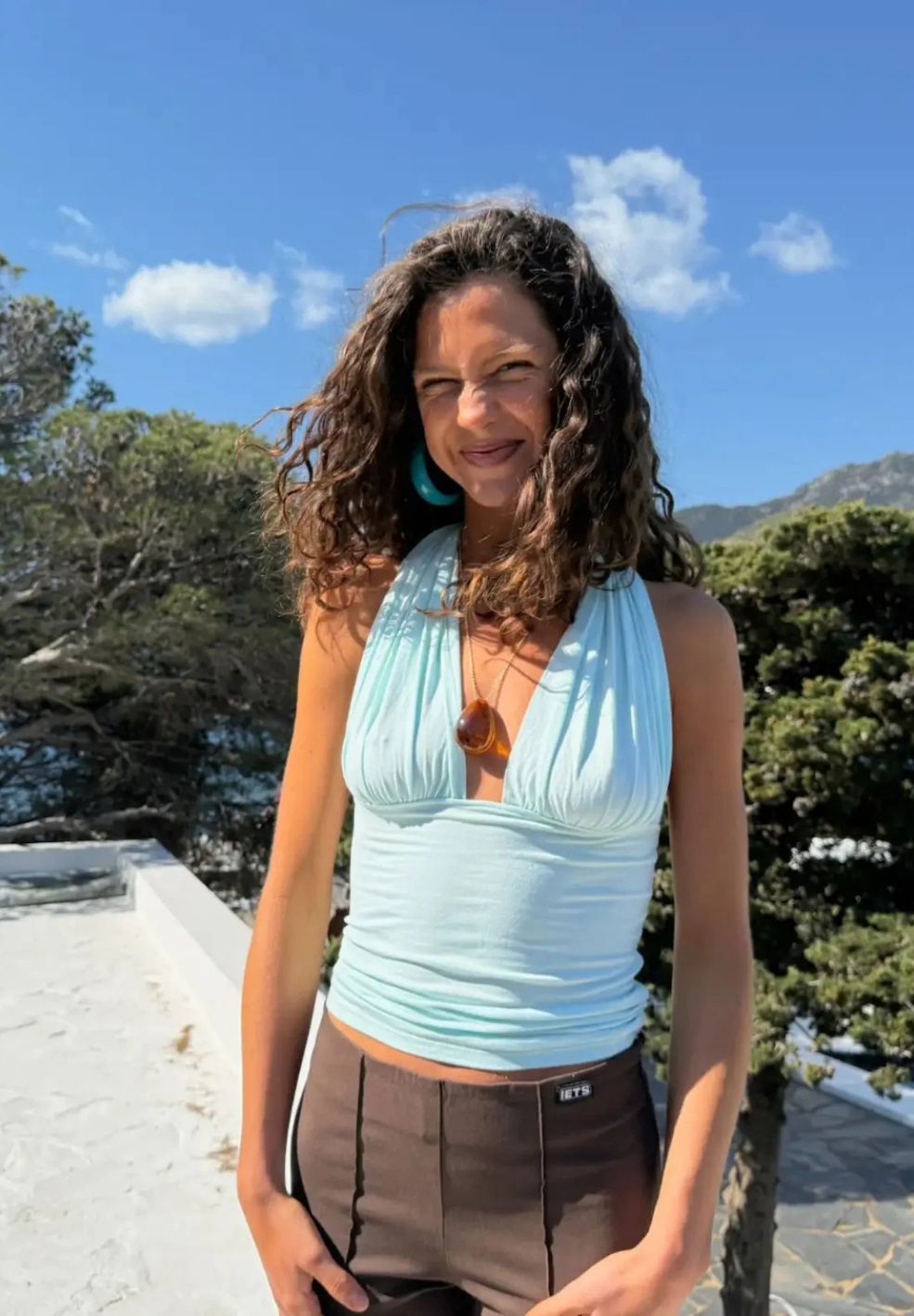 Isabela Celeste Top One Size by Susmies