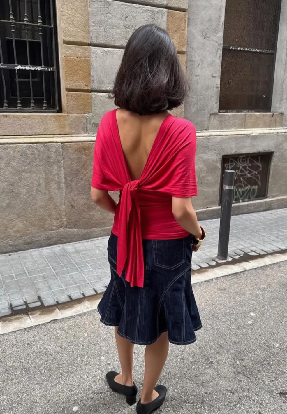 Isabela top red by susmies 