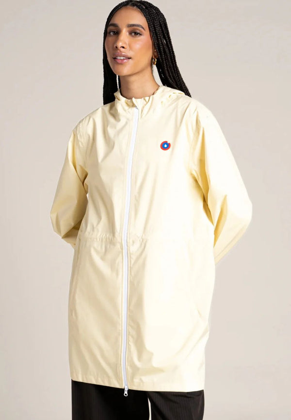 Amelot Rain Jacket Butter Yellow-Coats & Jackets- by Flotte- Verse Amsterdam