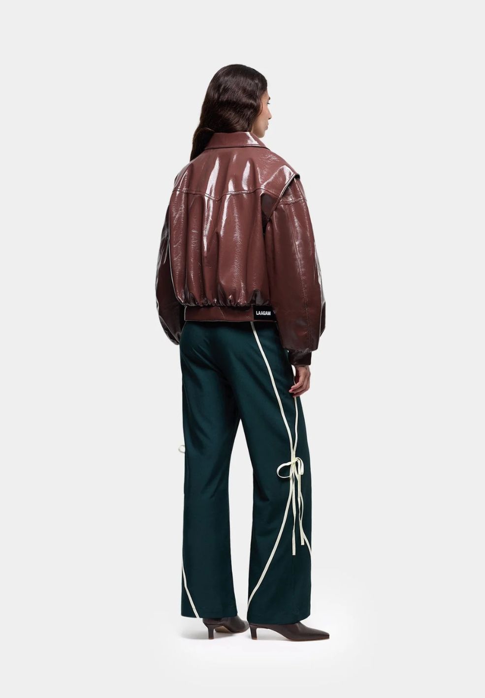 Cupido Brown Jacket-Coats & Jackets-Laagam-Verse