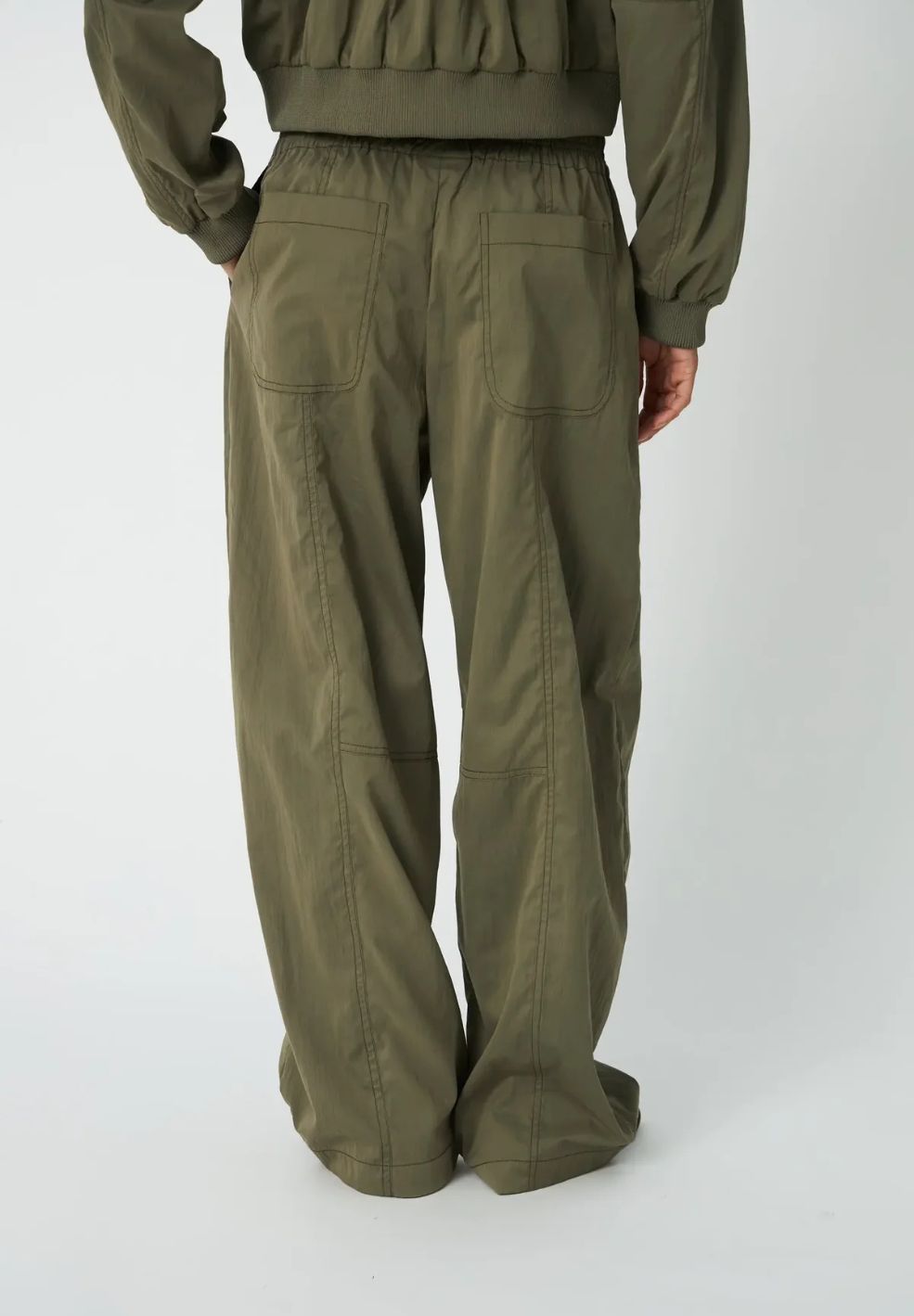 Combat Pants Low Waist Dust Olive