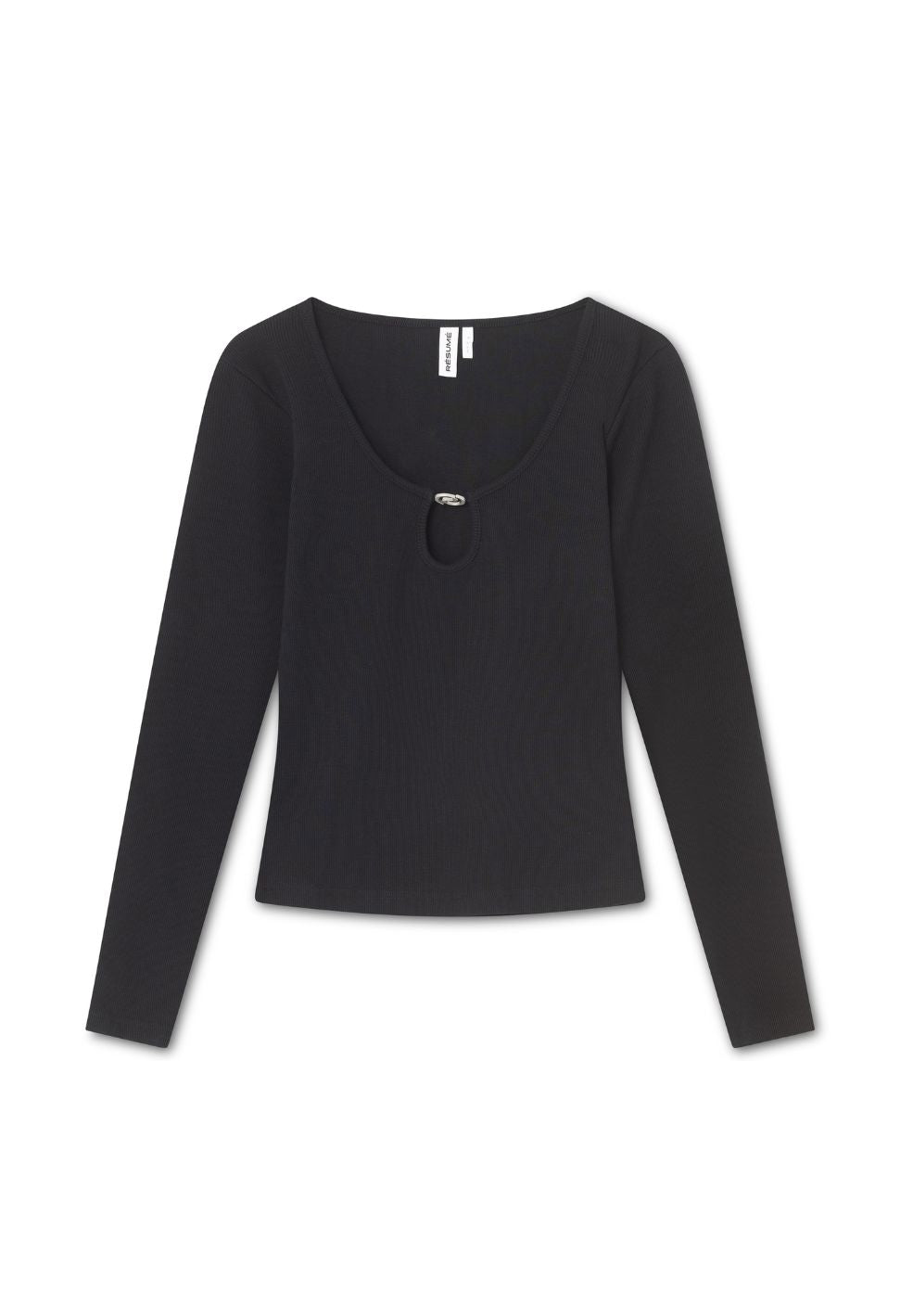 LucyRS Blouse Black-Tops- by Résumé- Verse Amsterdam