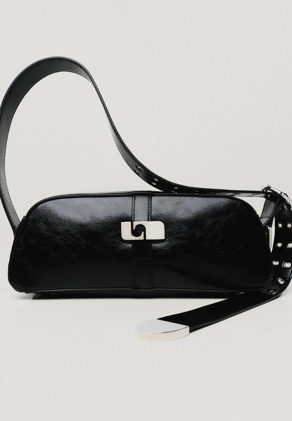 Georgia Black Bag-Bags-Laagam-Verse