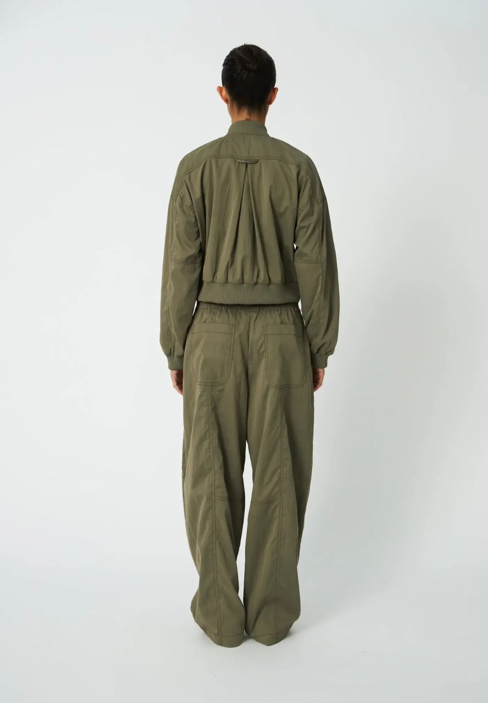 Combat Track Jacket Dust Olive