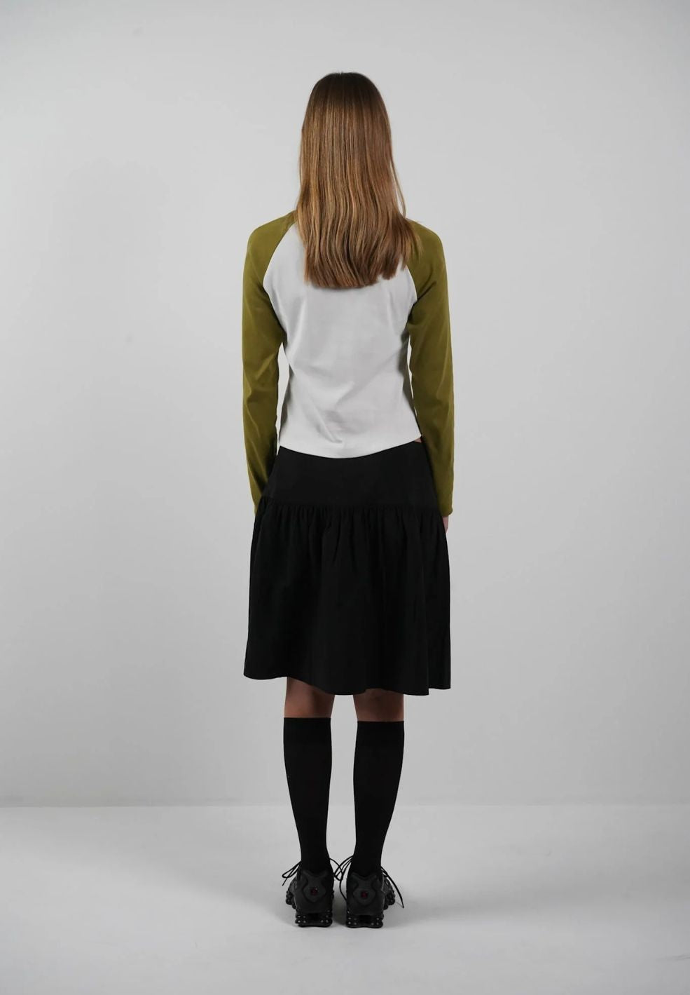 Dante Long Sleeve Tee Moss Green