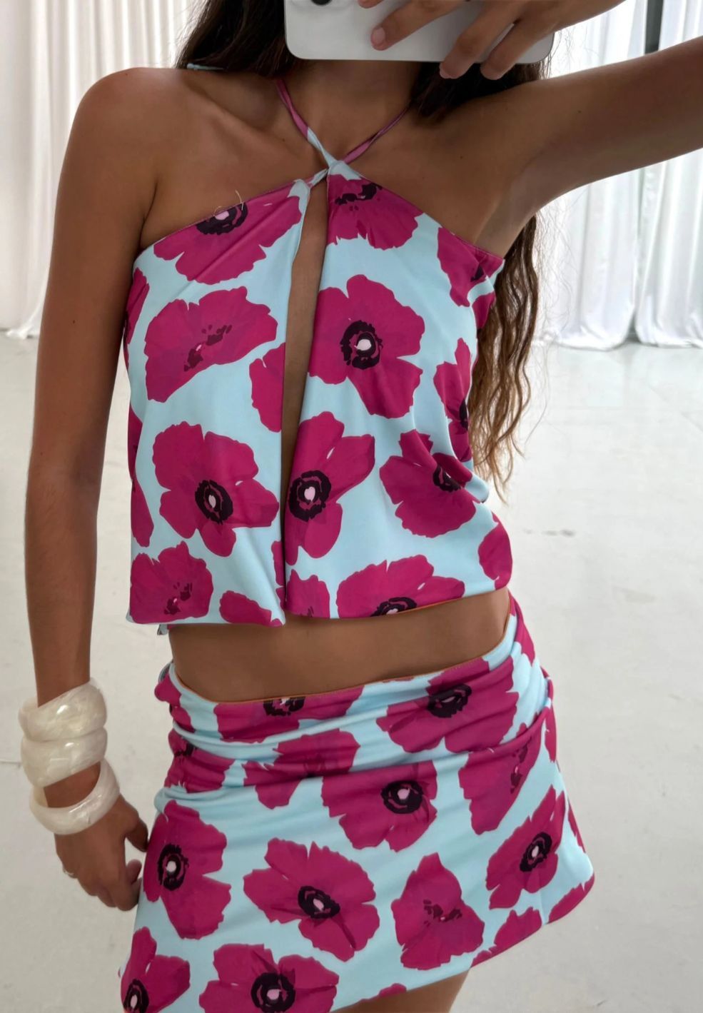 Mambo Reversible Skirt & Top One Size