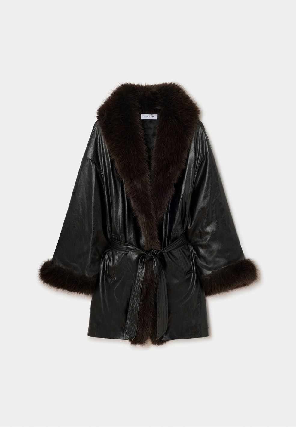 Oriane Black Short Coat
