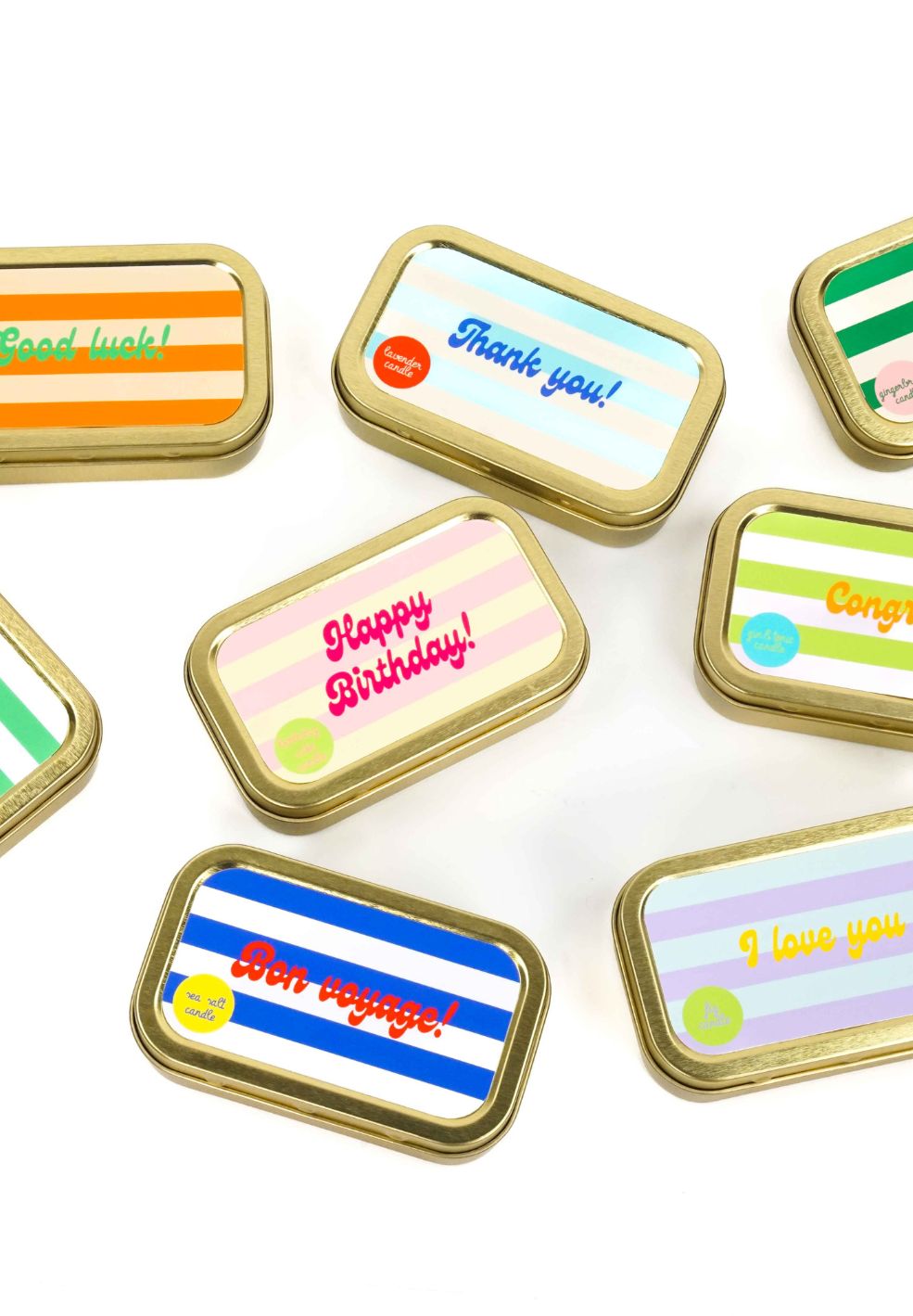 Bon Voyage Sea Salt Tin Candle-Candles- by To : From- Verse Amsterdam