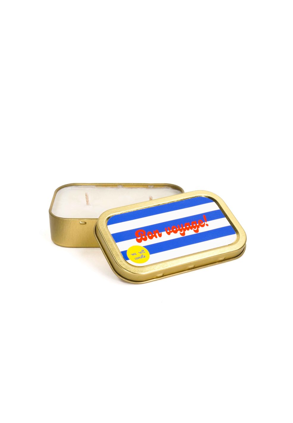 Bon Voyage Sea Salt Tin Candle-Candles- by To : From- Verse Amsterdam
