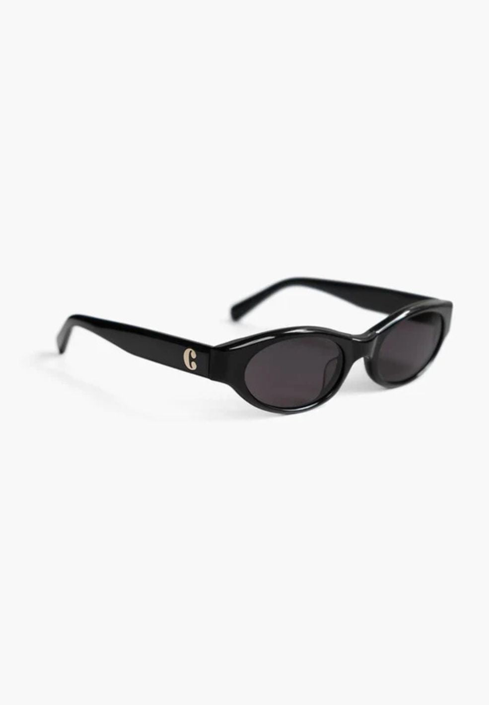 Alba Black Sunglasses by Corlin available at Verse Good Store, Product photo of The Alba Black