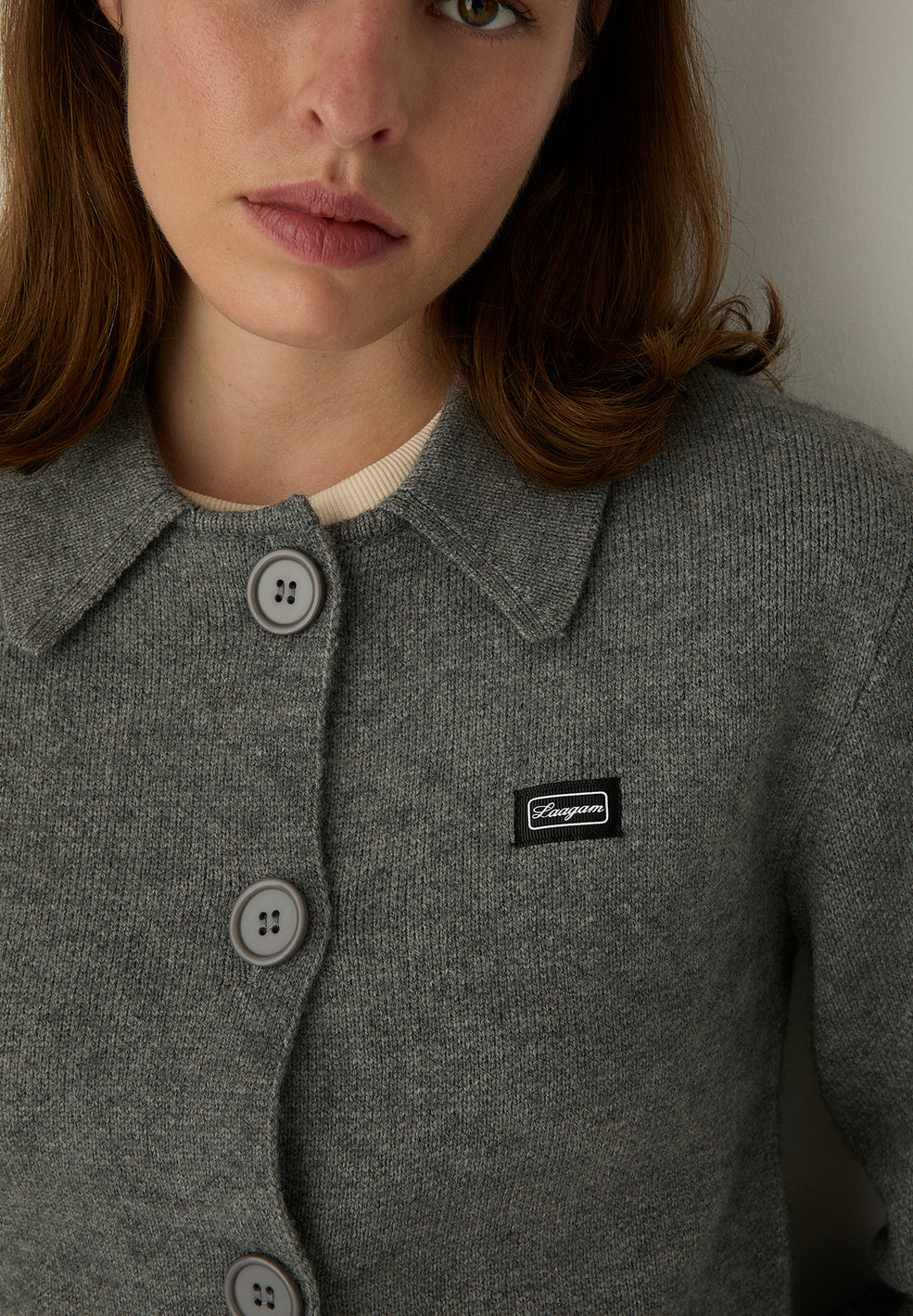 Beverly Grey Cardigan