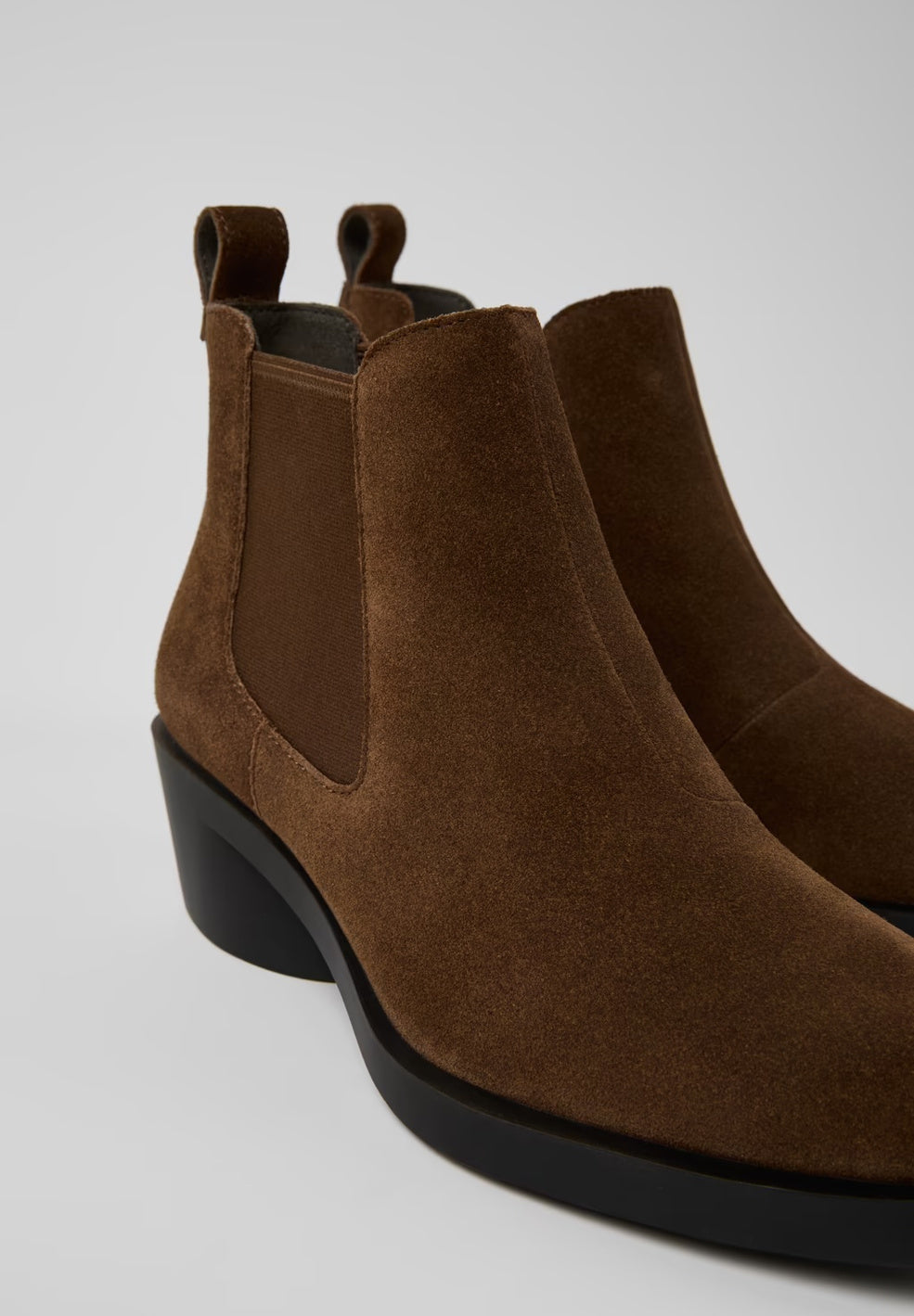 Bonnie Brown Suede Ankle Boots