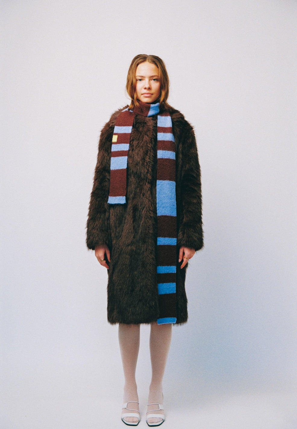 Rocky Wool Blend Scarf