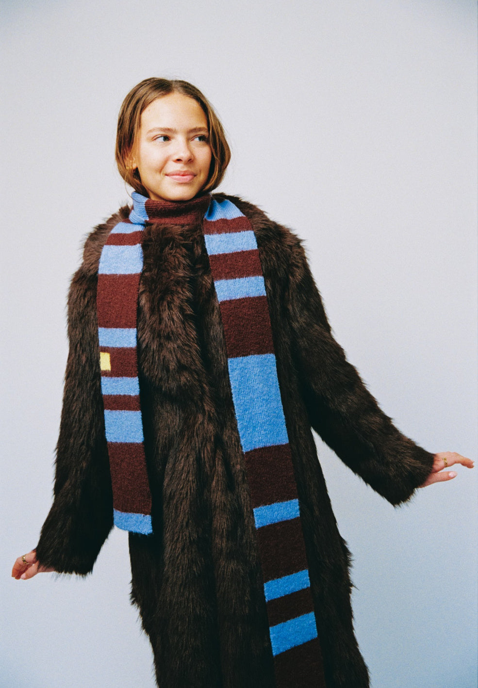 Rocky Wool Blend Scarf