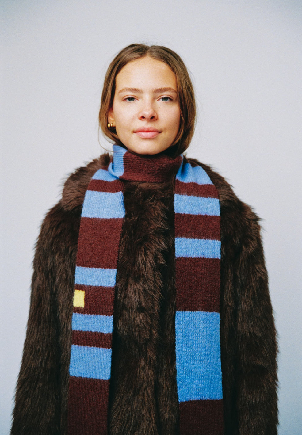 Rocky Wool Blend Scarf