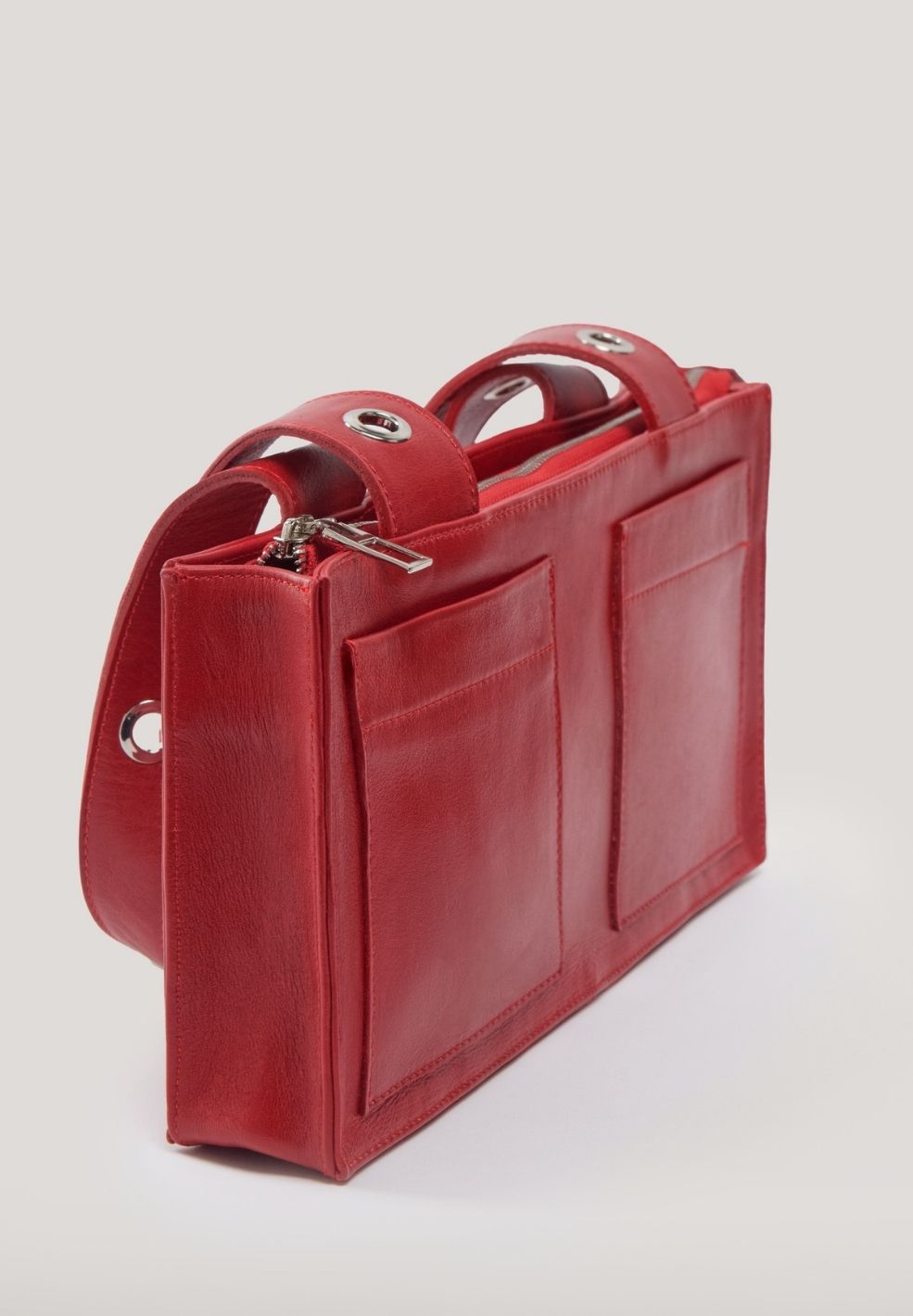 Mini Muse Shoulder Bag Red from 100% nappa leather product photo 3 | Verse Good Store

