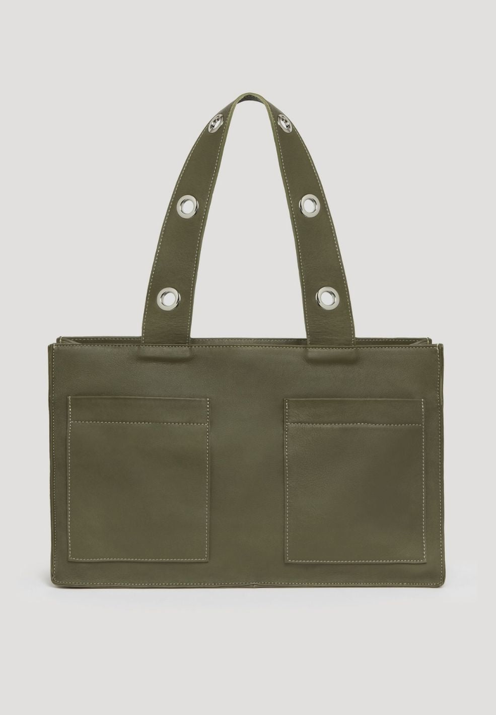 Muse Shoulder Bag Khaki from 100% nappa leather product photo 1 | Verse Good Store
