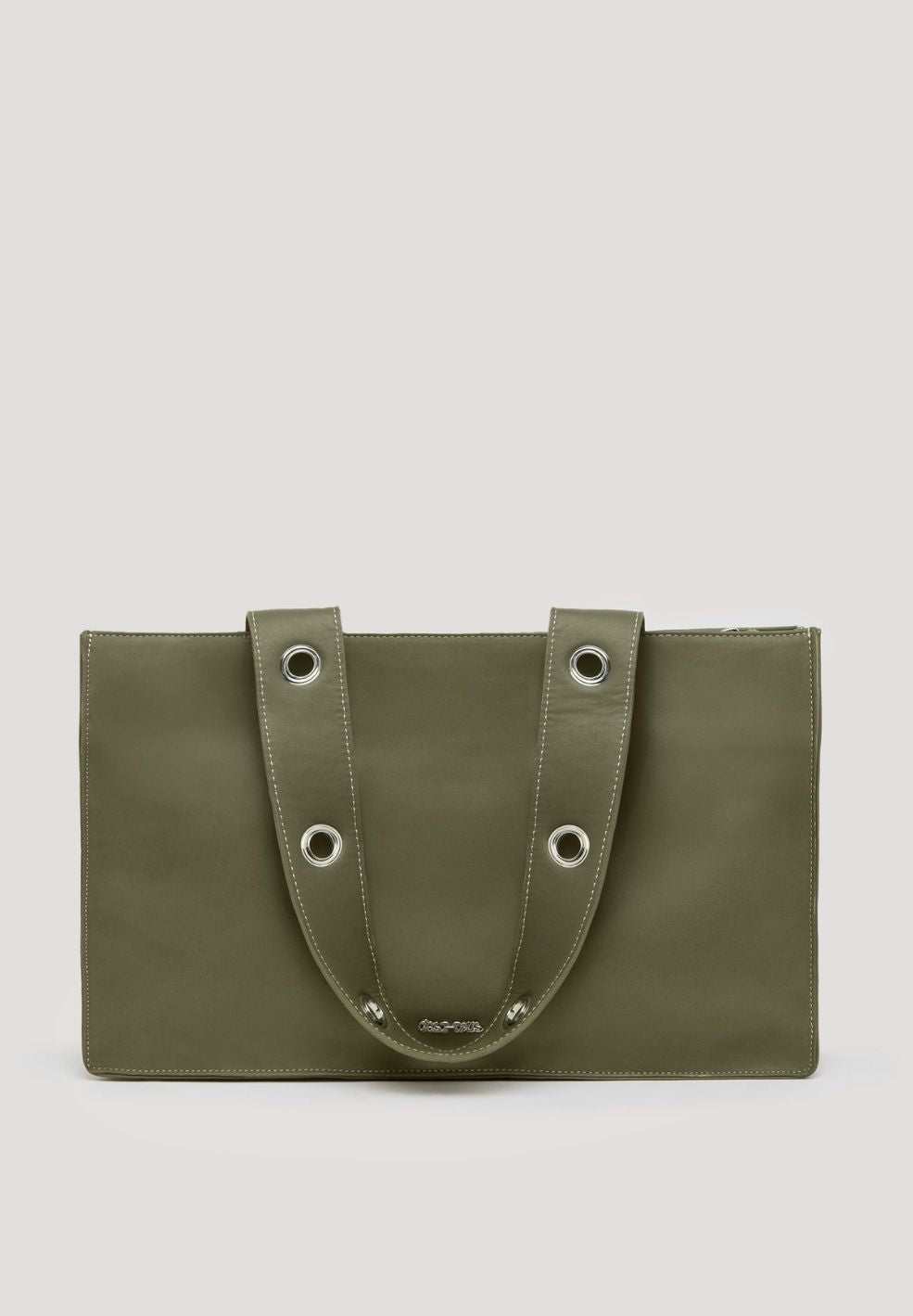 Muse Shoulder Bag Khaki from 100% nappa leather product photo 2 | Verse Good Store
