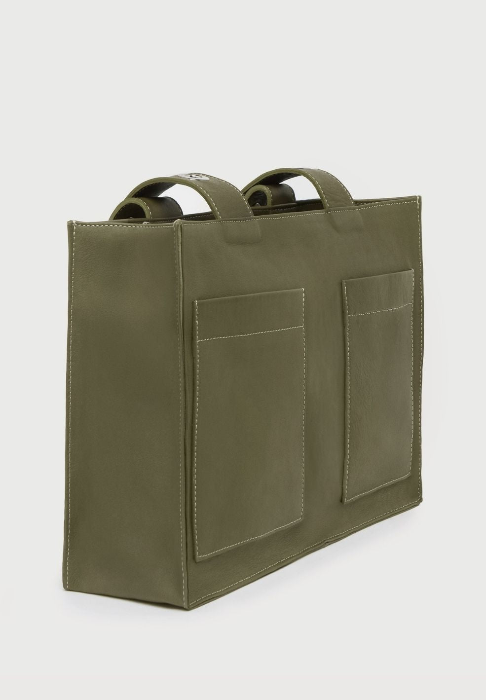 Muse Shoulder Bag Khaki from 100% nappa leather product photo 3 | Verse Good Store
