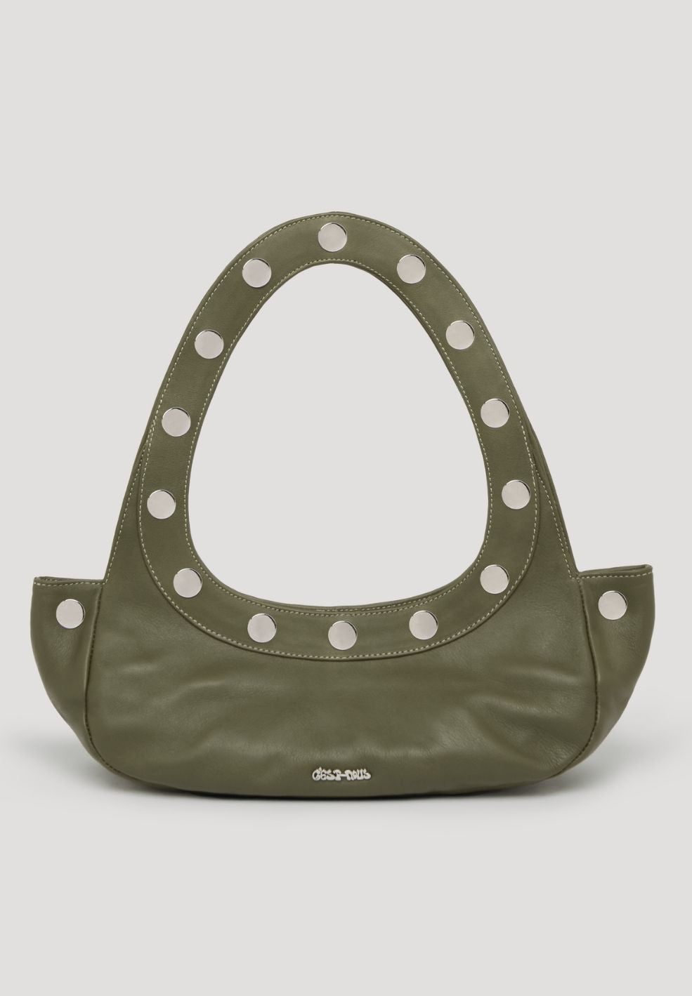 Sali Shoulder Bag Khaki from 100% nappa leather product photo 2 | Verse Good Store
