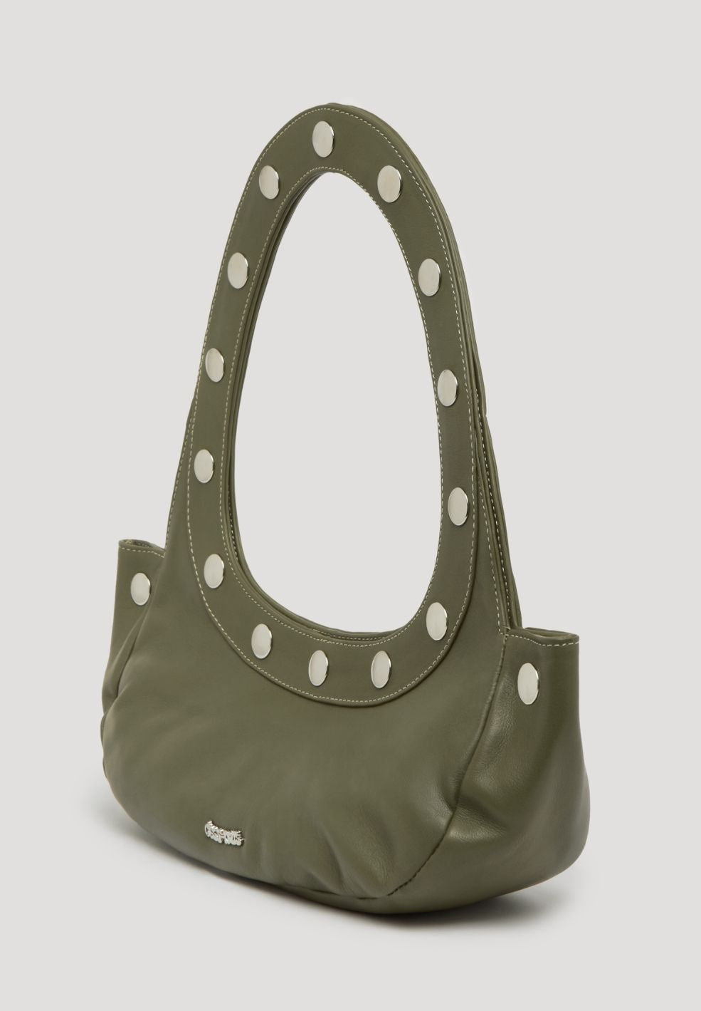 Sali Shoulder Bag Khaki from 100% nappa leather product photo 1 | Verse Good Store
