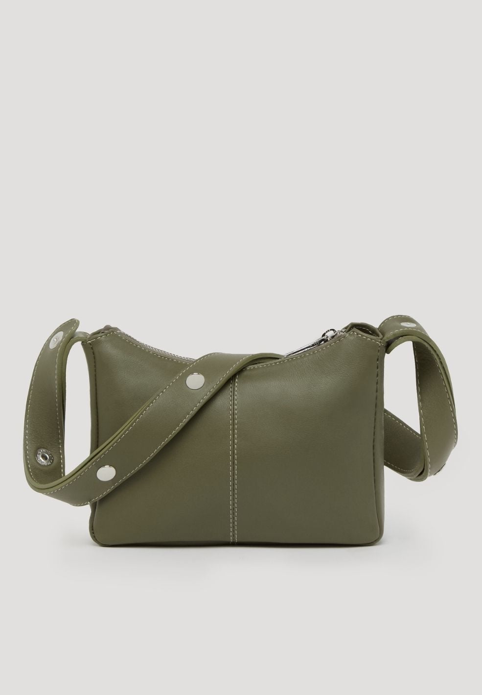 Tika Small Bag Khaki from 100% nappa leather product photo 1 | Verse Good Store