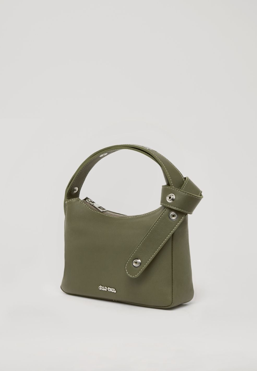 Tika Small Bag Khaki from 100% nappa leather product photo 3 | Verse Good Store