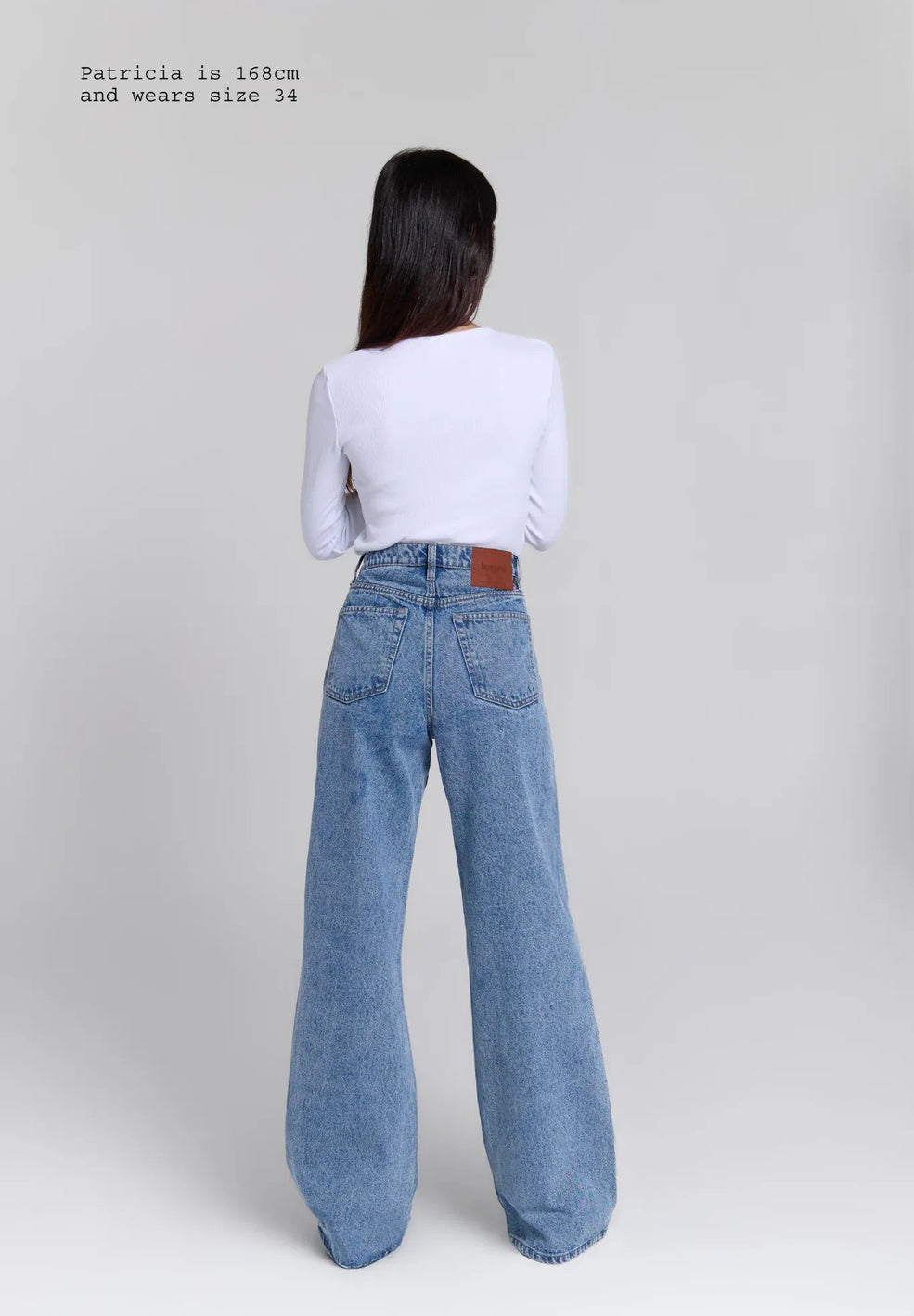 Flared Jeans Blue Denim