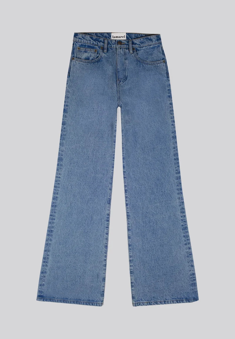 Flared Jeans Blue Denim