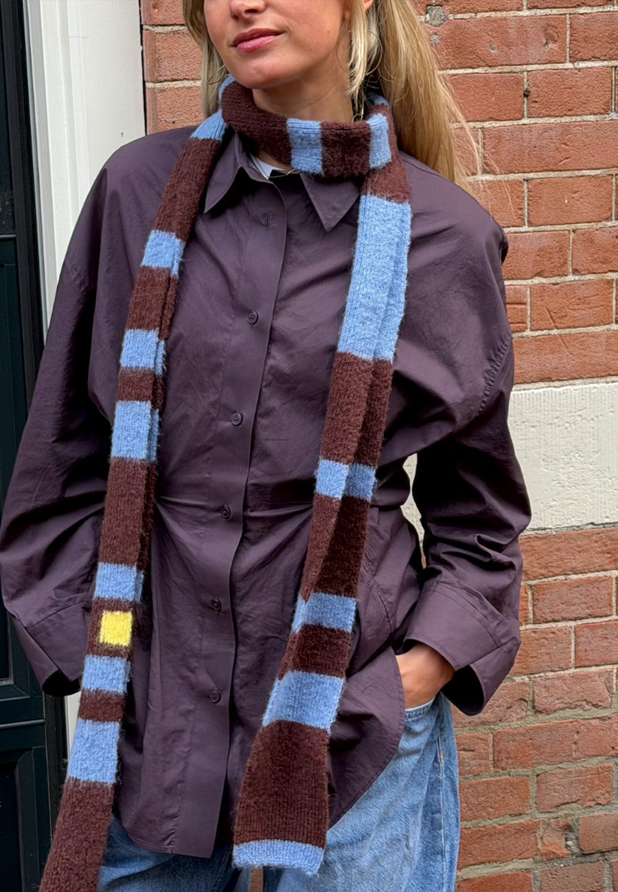 Rocky Wool Blend Scarf