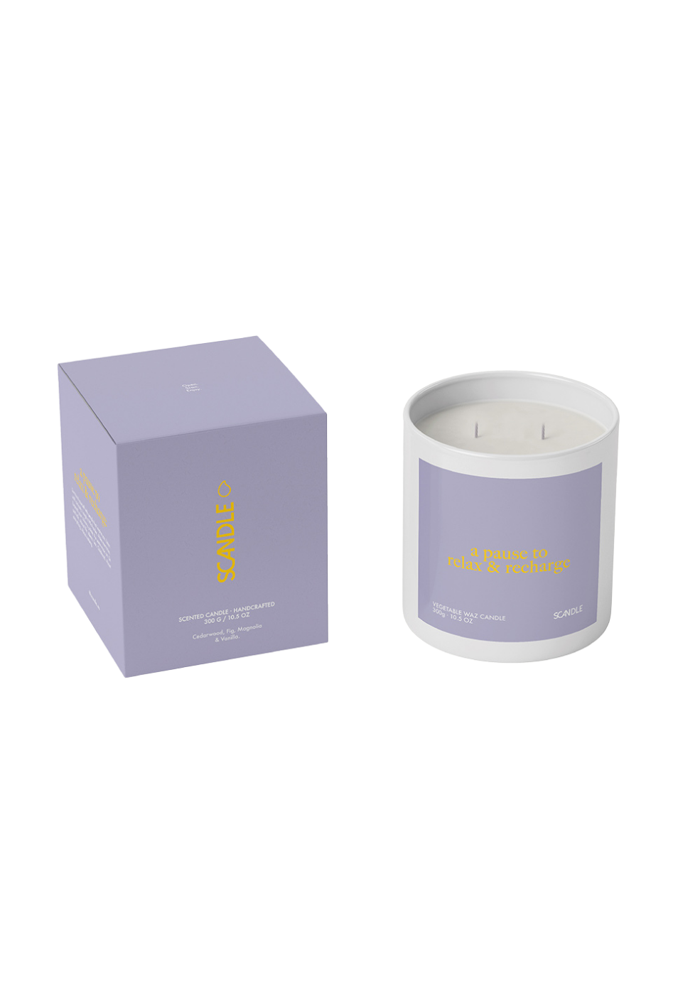 Relax & Recharge Scented Candle