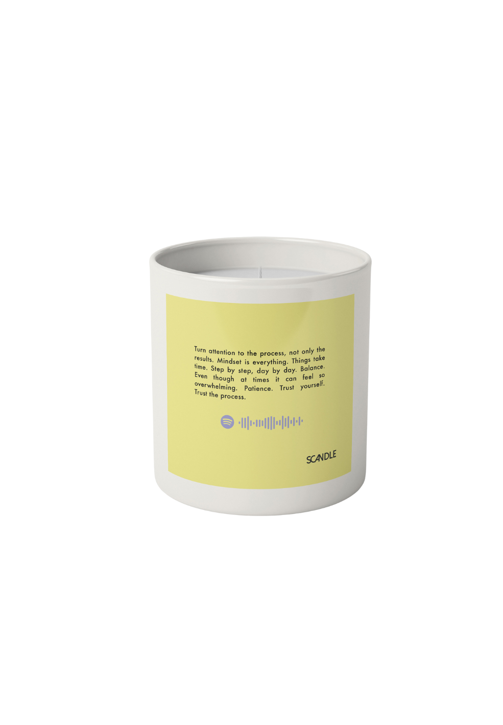 Focus On The Process Scented Candle