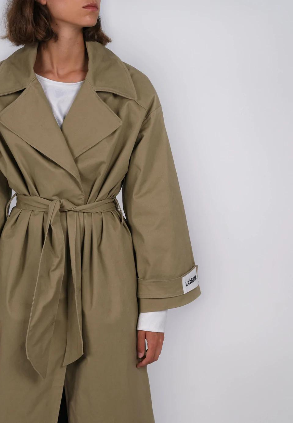 Londres Trench Coat Beige-Coats & Jackets- by Laagam- Verse Amsterdam